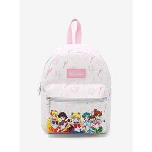 Sailor Moon , Sailor scouts Pink Icons Mini Backpack Exclusive New